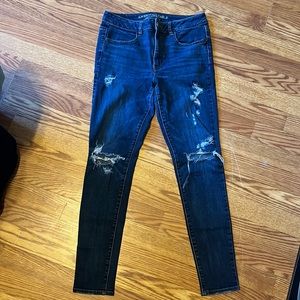 American eagle ripped jeans